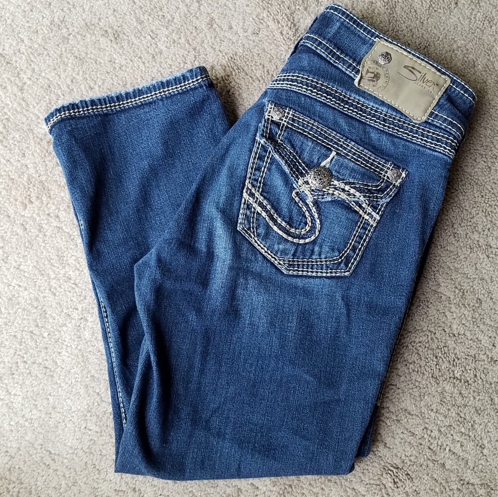 Silver jeans